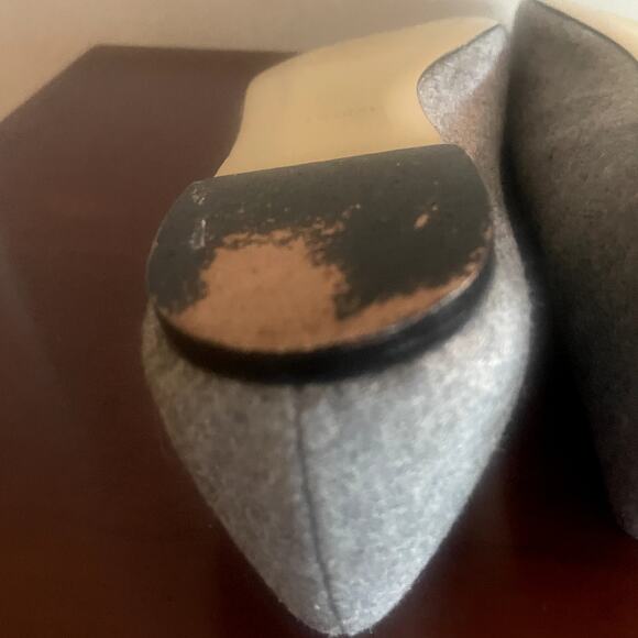 Talbots Womens Gray Scottie Loafers Sz 7 - Picture 6 of 8